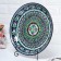 Largan Rishtan ceramics "Patterns", 37 cm, blue