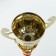 Cup 140C, award figure, gold, a stone, 28 × 13.5 × 6 cm.