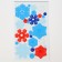 Fetter stickers "Snowflakes", 11 x 18.5 cm, 26 pcs