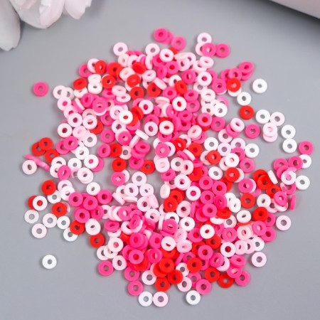 Beads for PVC creativity "Rose Rose" set ≈ 330 pcs 0.1x0.4x0.4 cm