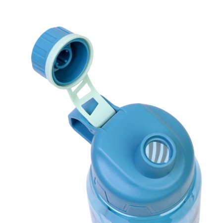 Water bottle, 1 l, "movement - life", blue-2