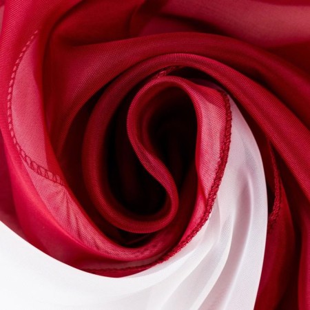 A set of curtains for the kitchen Witerra Malva 280x150cm, Bordeaux, PE100%-3