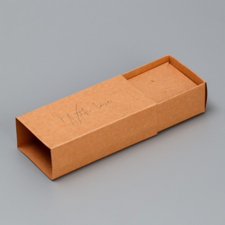 Gift Box for Jewelry Crafts, Packaging, "With Love", 10 x 5 x 3 cm-4
