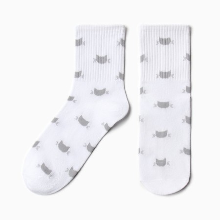 New Year. Gift set of mask and socks KAFTAN "KISA" P, 36-39 (23-25 ​​cm)-4