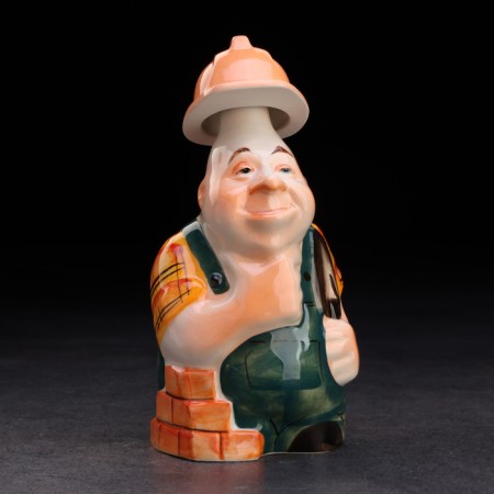 Set of porcelain sample "Builder Mason", with 3 glasses-1