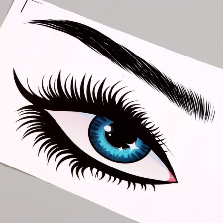 Stick 3D Interior Eye 58*20cm-2