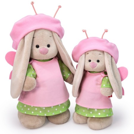 Soft toy "Bunny mi in beret. Butterfly ", 32 cm-4