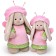 Soft toy "Bunny mi in beret. Butterfly ", 32 cm