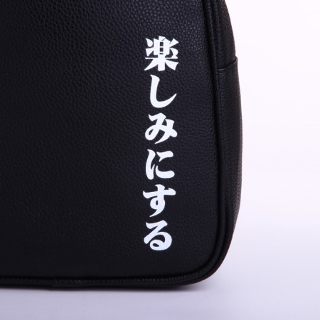 School backpack of artificial leather "Hieroglyphs" 27x23x10 cm-3
