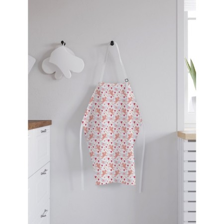 Apron of a kitchen with a photocrint "Cupid", adjustable, size OS-1