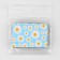 Magnetic needle "Chamomile", 8 × 5.5 cm, blue color