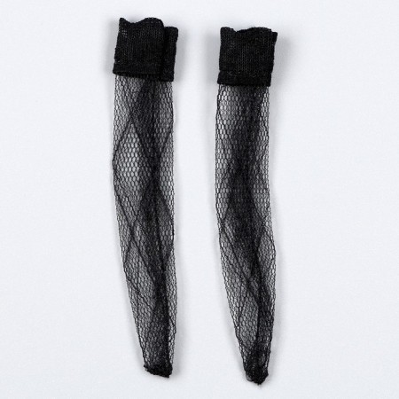 Golfs for the doll openwork, black color-4