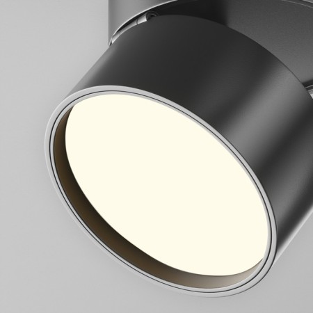 Technical C024Cl-12W3K-B-1 ONDA, 85x85x80 mm ceiling lamp, LED, 12W, 780LM, 3000K, black color black-1
