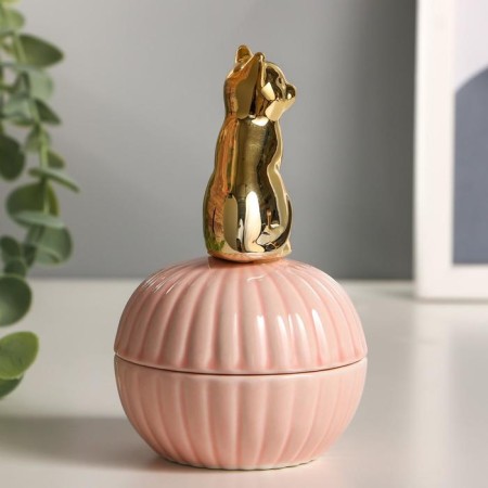 Coramics Coramics "Golden Kitten" 12.5x8x8 cm-2