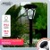 Garden lamp on the sunny battery "Retro", 10 × 39 × 10 cm, 1 LED, glow white glow
