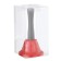 TECAL BOLOK "CANDY", red, 12 x 6.5 cm