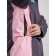 Ski costume female winter, size 56, pink color