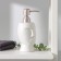 Savanna liquid soap dispenser, 240 ml, white color