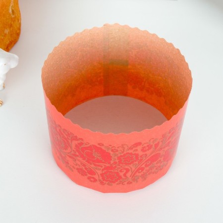 Paper form for cake "Red Easter" 134 x 100 mm, mix-3