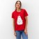 Women's T -shirt "Cat", red color, size 50