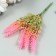 Artificial plant for the creativity of "lavender" 1 bouquet = 6 branches pink 14 cm