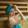 Supply for the sauna saving and I am "Rainbow" (Pareo towel + Chalma) 100%HL, 200 g/m2