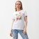 T -shirt female, white color, size 48