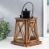 Summary tree on 1 candle "Lantern - trapezoid" aged 26x16x16 cm