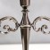 Summier Metal for 3 candles "conciseness" color black chrome 25.5x27x10 cm
