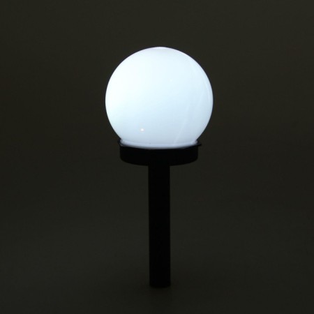 Garden lamp on the sunny battery "Small ball", 10 × 32 × 10 cm, 1 LED, glow white glow-8