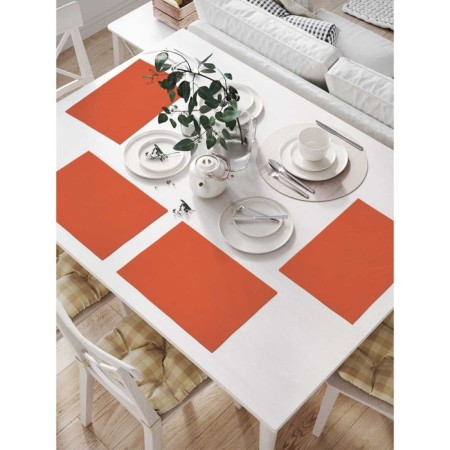A set of napkins for setting the table "Classic canvas", rectangular, size 32x46 cm, 4 pcs