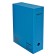 Archive folder with ties, microhofrocard, 100mm, blue, up to 900l.
