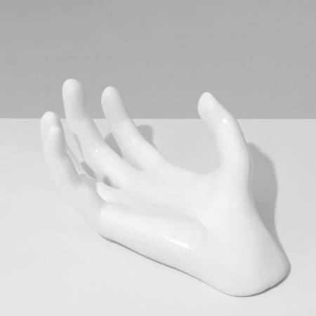 Standing for decorations "palm" 17 × 12 × 7 cm, white color-1