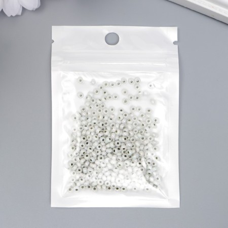 Glass beads 8/0 "Color middle. Olive" 10 g-2