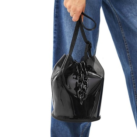 A bag for a bag, plastic, 15 × 21 mm, 120 cm, silver color-2
