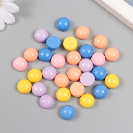 Decor for creativity Plastic "Pole" MIX 0.8x1.3x1.3 cm