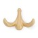 Furniture hook Cappio Clown, two -rod, zinc, color gold