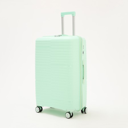 Big suitcase 28 ", lightning department, code castle, 4 wheels, mint color