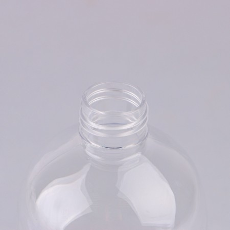 A bottle for storage, with a dispenser, 300 ml, white/transparent color-4