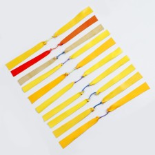 A set of tourniquet for fishing slingshot strip, uniform, 30cm, 10 pcs