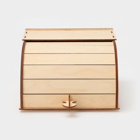 Wooden grain, 26 × 26 × 15 cm