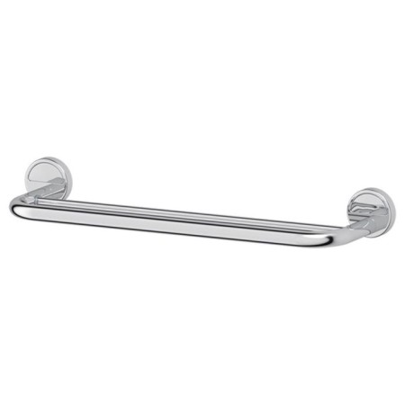 Double rod double 50 cm, chrome, fbs