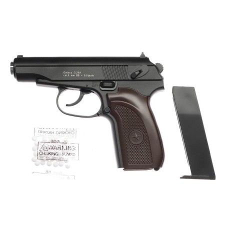 Strikeball pistol "Galaxy" Makarov, with a muffler, feces. 6 mm-5