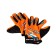 Sports children's Hape, size m, orange color with black