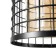 Lamp Bayerlux 2115/1bk E27 40W black 20x20x100 cm