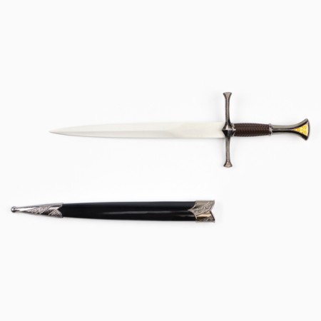 Suv. product dagger, black scabbard, 35cm-2