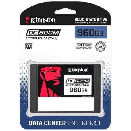 SSD Kingston SATA-III 960GB SEDC600M/960G DC600M 2.5 "1 DWPD-2
