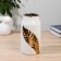 VAZ Ceramics "Anait" D-8X10 cm H-21 cm, golden-white