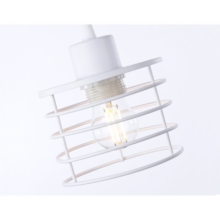 Lamp in the style of Loft Ambrella Light, TraDitional, TR8078, 3HE27, white color-4