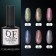 Gel nail polish, “Chameleon”, 3 phase, 8ml, LED/UV, dark green/raspberry color (03)